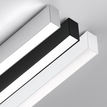 Gerades Aluminium-Lichtprofil zur direkten Innenraumbeleuchtung